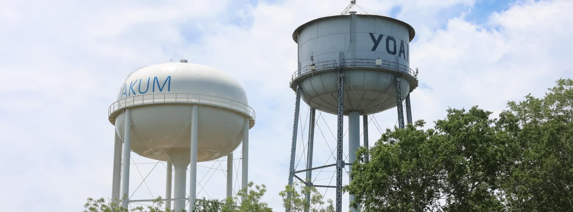Yoakum Water Towers